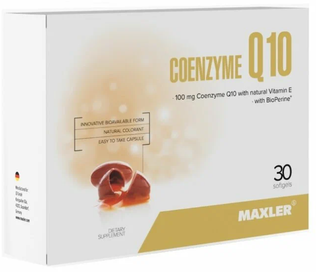 Coenzyme Q10 with BioPerine, 30 капсул