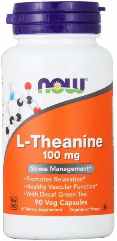 L-Theanine 100мг, 90 капсул